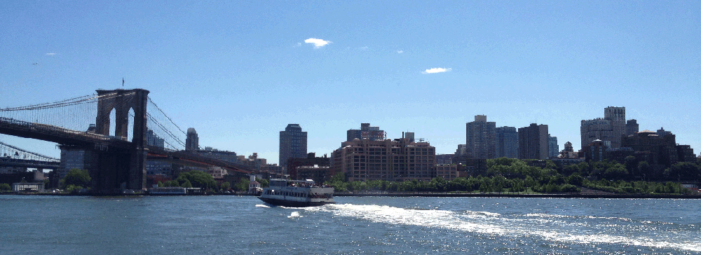 View from South Street Seaport