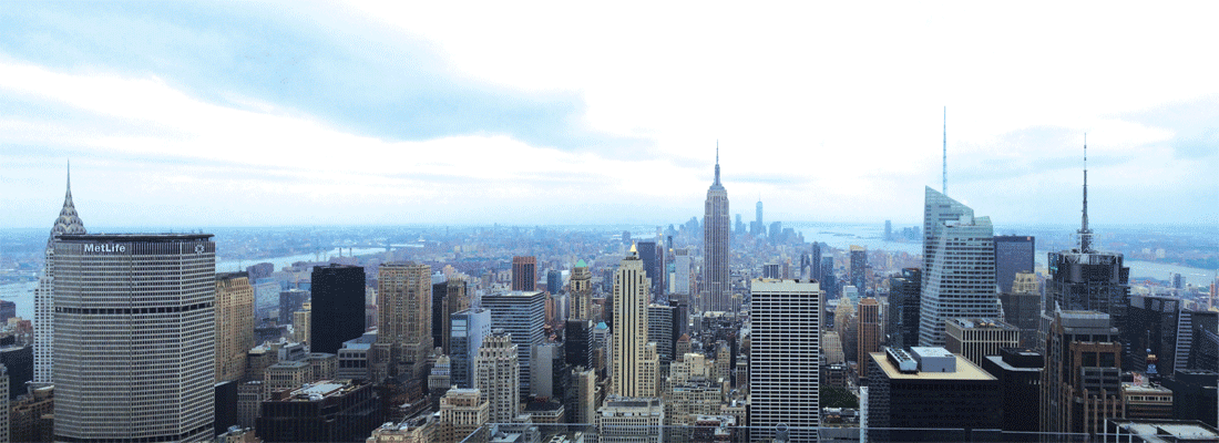 New York City from Rockefeller